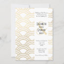 Search for great gatsby white gold wedding invitations Deco