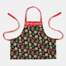 Search for christmas cookie baking aprons For kids