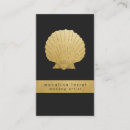 Search for sea shell business cards Modern