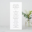 Search for script program wedding stationery Elegant