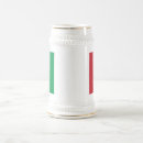 Search for italian beer glasses Flag of italy