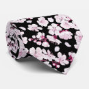 Search for cherry blossom ties Black