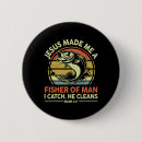 Search for funny christian badges Fish