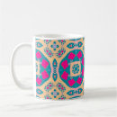 Search for traditional patterns mugs Green