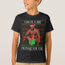 Search for boxing kids tshirts Santa claus