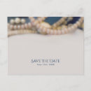 Search for sea shells save the dates Beach