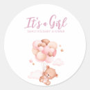 Search for ready to pop baby girl stickers Balloon