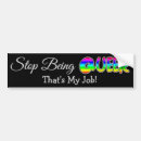 Search for humour bumper stickers Rainbow