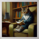 Search for funny library posters Cat