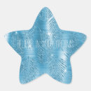 Search for leaves star stickers Blue
