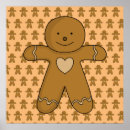 Search for christmas cookies posters Gingerbread man