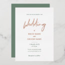 Search for sage and gold wedding invitations Eucalyptus