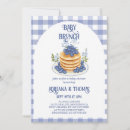 Search for pancake baby pregnancy invitations Blueberry