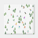 Search for snowing magnets Mountains