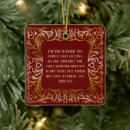 Search for religious christmas tree decorations Scripture