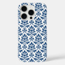 Search for blue damask pattern iphone cases Vintage