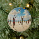 Search for beach volleyball christmas tree decorations Fun