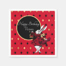 Search for vintage rabbit napkins Birthday