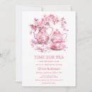 Search for tea time invitations Vintage