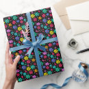 Search for pink daisy wrapping paper Bright