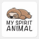 Search for lazy animals stickers Sloth