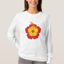 Search for small red flowers tshirts Tropical