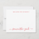 Search for monogram christmas cards Red
