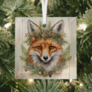 Search for fox christmas tree decorations Woodland