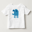 Search for elephant toddler tshirts Blue