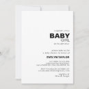 Search for formal baby girl shower invitations For her