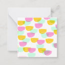 Search for fruit note cards Cute
