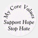 Search for values stickers Respect