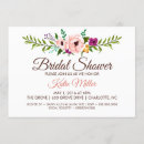 Search for crown bridal shower invitations Floral