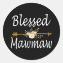 Search for round mothers day stickers Blessed