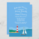 Search for lighthouse rehearsal dinner invitations Beach