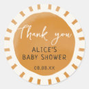 Search for sunshine baby shower stickers Thank you
