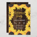 Search for sunflowers retirement party invitations Retiring