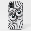 Search for eyeballs iphone cases Black