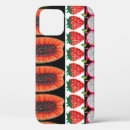 Search for fruit pattern iphone cases White