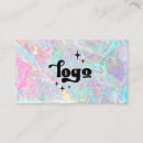 Search for iridescent business cards Holographic