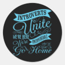 Search for leave stickers Introvert