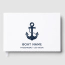 Search for boat guest books Navy blue