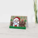 Search for chocolate lab christmas cards Santa