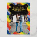 Search for rainbow save the dates Simple