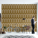 Search for white and gold deco art Geometric