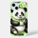 Search for pandas iphone cases Watercolor