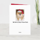 Search for pomeranian christmas cards Santa