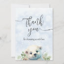 Search for polar bear cards Winter baby shower