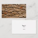 Search for tree trunks business cards Nature