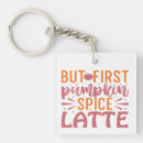 Search for drinking coffee key rings Pumpkin